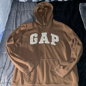 Brown Gap Hoodie